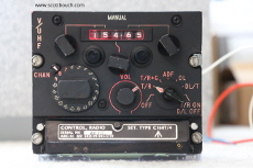 PTR-175 Control Unit C1607/4 Illuminated red in darkened room