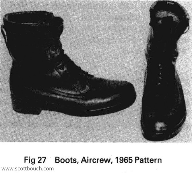 British Aircrew Boots, 1965 Pattern