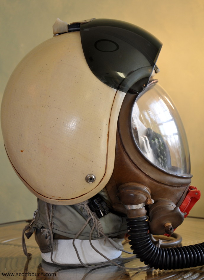 British G-Type Partial Pressure High Altitude Flying Helmet