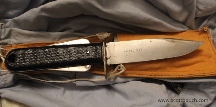 British Aircrew Knife, Bowie Blade