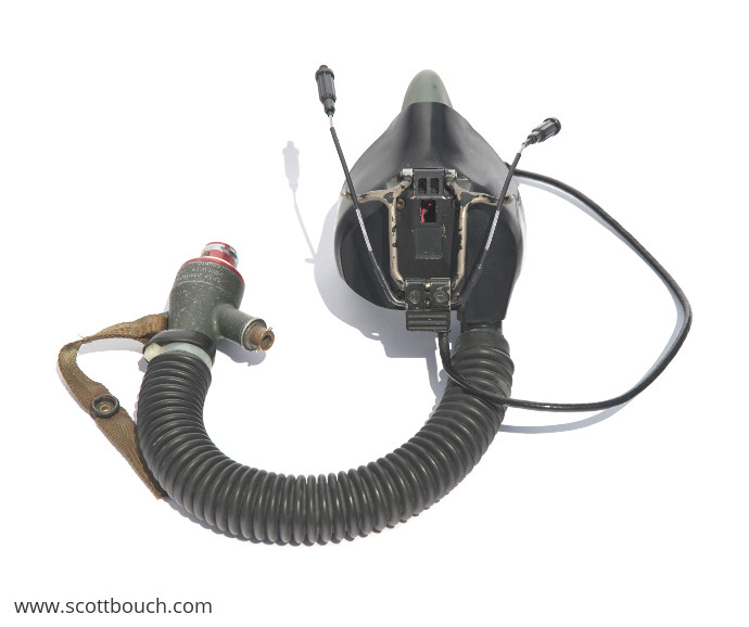 British aircrew W-Type Oxygen Mask