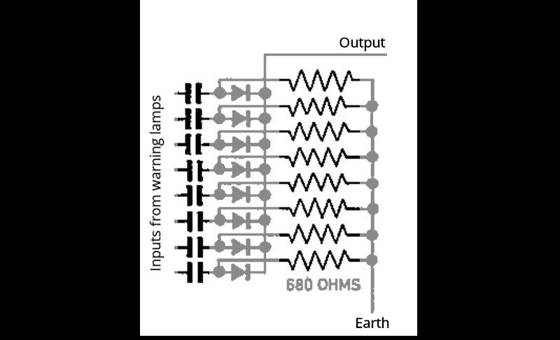 Flasher & Excitation Unit - differentiator circuit