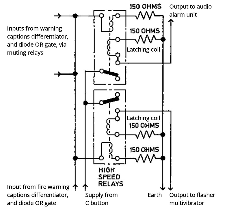 Flasher & Excitation Unit - high speed relay circuit