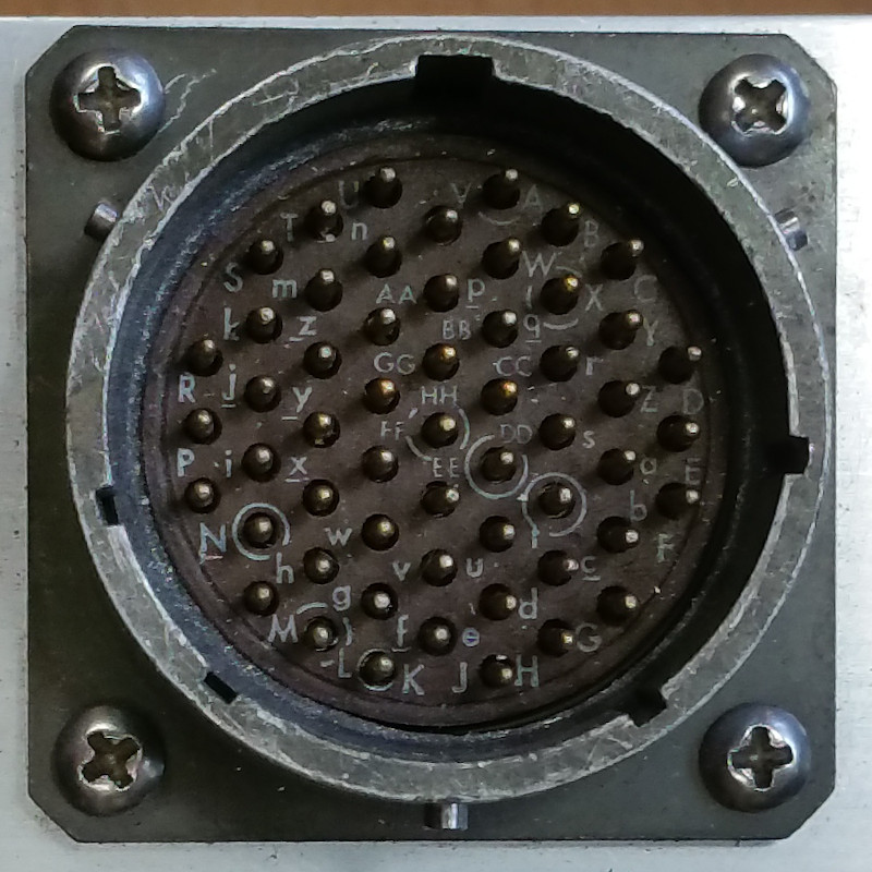 I.F.F/S.S.R. Transponder Control Unit - 22-55P Connector
