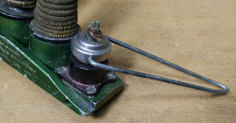 Improvised PEC mic/tel cable gland nut spanner