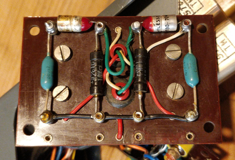 Flasher & Excitation Unit - flasher multivibrator circuit board