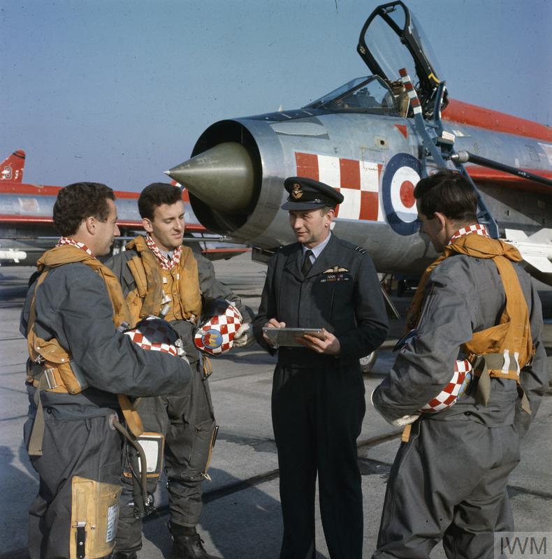 Lightning F Mk.1A aircraft of 56 Sqn. at RAF Wattisham