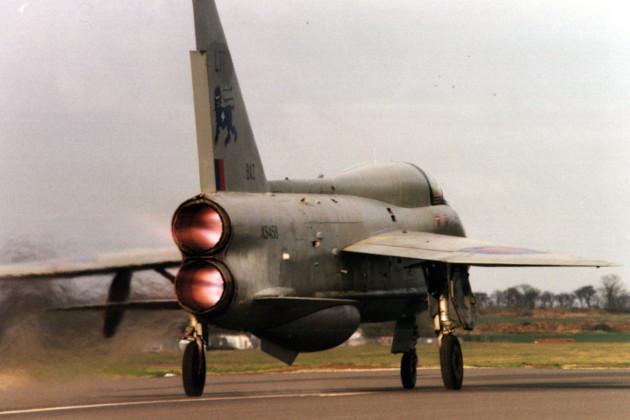XS458 T Mk. 5 Lightning double reheat fast taxi-run
