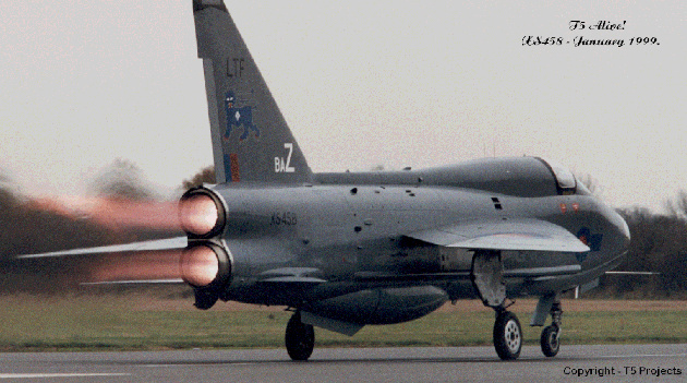 XS458 T Mk. 5 Lightning re-heat and new dark sea grey paint