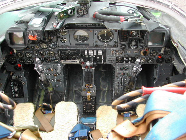 XS458 T Mk. 5 Lightning cockpit
