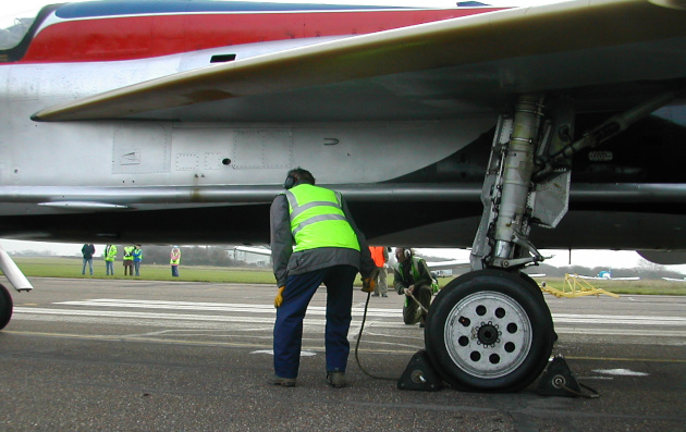 XS458 T Mk. 5 Lightning chocks-away