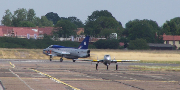 XS458 T Mk. 5 Vampire WZ507