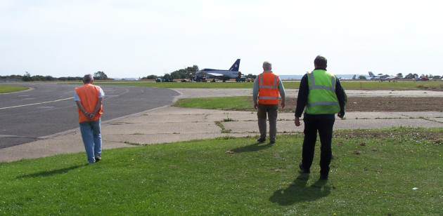 XS458 T Mk. 5 Walking back after lunch